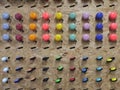 Ring my bell, collection of multicolored bicycle bells