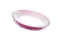 Ring of ripe red onion isolated Royalty Free Stock Photo