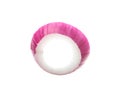 Ring of ripe red onion isolated Royalty Free Stock Photo