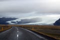 The ring road in Iceland. Royalty Free Stock Photo