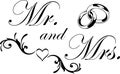 Mr. and Mrs. Wedding Design