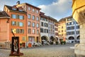 Ring Square, Biel Bienne, Switzerland Royalty Free Stock Photo