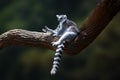 Ring-tailed Lemur - Madagascar Primate Royalty Free Stock Photo