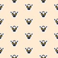 Ring-tailed lemurs pattern.