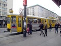 Ring Tram old and traditional transport in Vienna