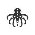 Ringed octopus icon