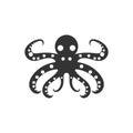 Ringed octopus icon