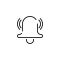 Ringing Bell line icon