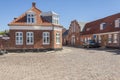 Ringkobing old beauty town in Denmark Royalty Free Stock Photo