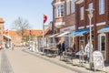 Ringkobing old beauty town in Denmark Royalty Free Stock Photo