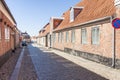 Ringkobing old beauty town in Denmark Royalty Free Stock Photo