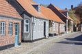 Ringkobing old beauty town in Denmark Royalty Free Stock Photo