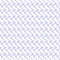 Ringlet seamless pattern