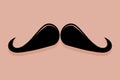 Ringmaster Moustache Icon Vector Royalty Free Stock Photo