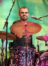 Ringo Starr Performs in Concert Royalty Free Stock Photo