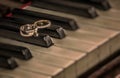 Rings on piano