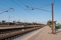 Ringsted train station in Denmark Royalty Free Stock Photo
