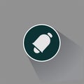 Ringtone icon for mobile platform Royalty Free Stock Photo