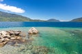 Rinihue lake, Valdivia province, Chile Royalty Free Stock Photo