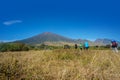 Rinjani mount hiker