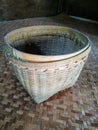 Rinjing is woven bamboo shaped into a basket.