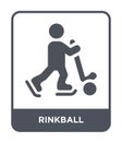 rinkball icon in trendy design style. rinkball icon isolated on white background. rinkball vector icon simple and modern flat