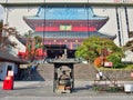 Rinno-ji temple is under renovation.