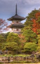 Rinoji Temple Pagoda Royalty Free Stock Photo