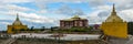 Rinpoche Bagsha Datsan Monastery Panorama in Ulan-Ude, Russia