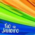 Rio abstract color light background Royalty Free Stock Photo