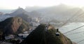 RIO Cable Car on Sugarloaf Mountain Royalty Free Stock Photo