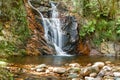 Rio Cavallizza waterfalls of the Cuasso al Monte Valceresio in the province of Varese Italy
