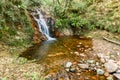 Rio Cavallizza waterfalls of the Cuasso al Monte Valceresio in the province of Varese Italy