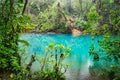 The Blue lagoon- - Rio Celeste river - Arenal day trip Views around Costa Rica