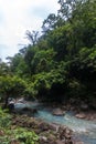 Rio Celeste River Waterfall