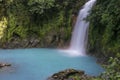 Rio Celeste Waterfall Royalty Free Stock Photo