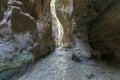 The Rio Chillar hiking trail. Nerja, Malaga, Spain