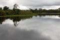 Rio Claro in the Pantanal of Brazil, near the city of Pocone Royalty Free Stock Photo
