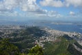 Rio de Janeiro, Botafogo Beach, Sugarloaf Mountain, sky, cloud, city, aerial photography Royalty Free Stock Photo
