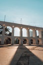 Beautiful shot of a tourist point in Rio de Janeiro, Lapa.