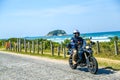 The Brazilian Federal Highway Police provides security for Rio 2016 Olympic Cycling Men Road Race of the Rio 2016 Olympic Games in
