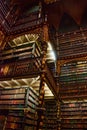 Rio de Janeiro, Brazil: Building of the Real Gabinete Portugu s de Leitura Royalty Free Stock Photo