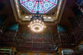 Rio de Janeiro, Brazil: Building of the Real Gabinete Portugu s de Leitura Royalty Free Stock Photo