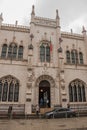 Rio de Janeiro, Brazil: Building of the Real Gabinete Portugu s de Leitura Royalty Free Stock Photo