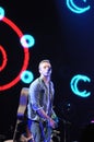 Coldplay lead singer Chris Martin