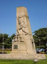 War memorial monument at Pao de Acucar lands end, Rio de Janeiro, Brazil