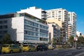 Buildings in Front of the Ipanema Beach Royalty Free Stock Photo