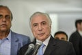 The president of Brazil Michel Temer