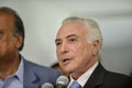 The president of Brazil Michel Temer