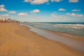 Rio de Janeiro, Brazil: Ipanema beach. Beautiful and popular beach among Brazilians and tourists Royalty Free Stock Photo